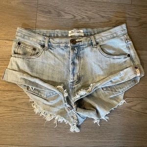 OneTeaspoon Jean Shorts